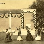 Arlington Historical Society members at the Arlington Pageant in 1867