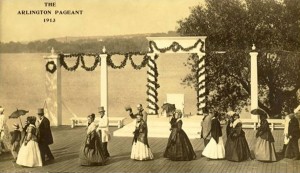 Arlington Historical Society members at the Arlington Pageant in 1867