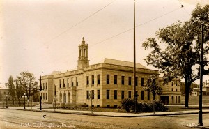 Arlington Town Hall looking SE